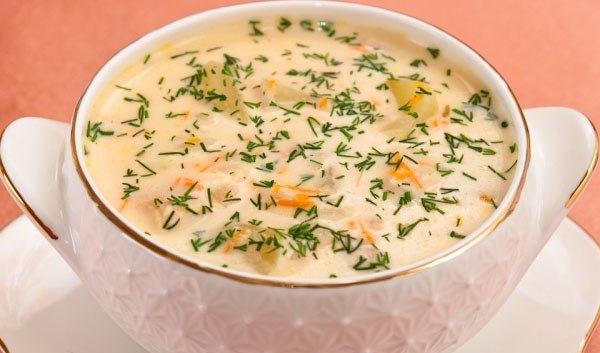 рецепты сырного супа
